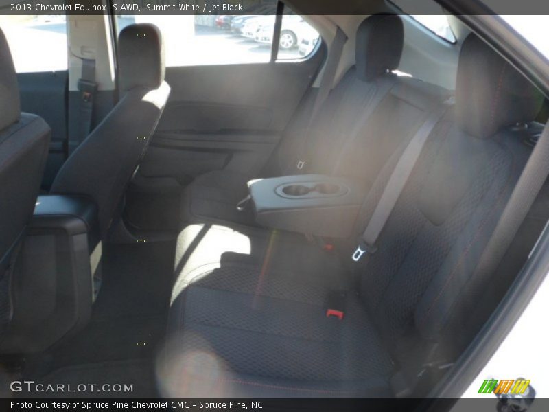 Summit White / Jet Black 2013 Chevrolet Equinox LS AWD