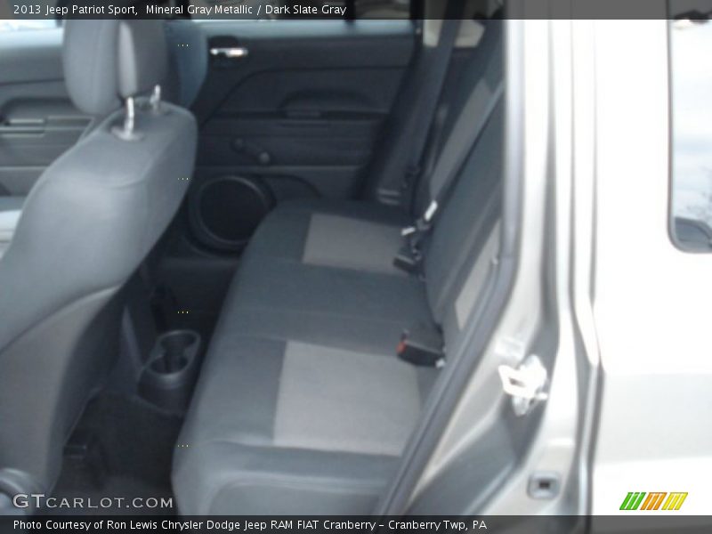 Mineral Gray Metallic / Dark Slate Gray 2013 Jeep Patriot Sport