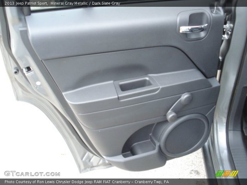 Mineral Gray Metallic / Dark Slate Gray 2013 Jeep Patriot Sport