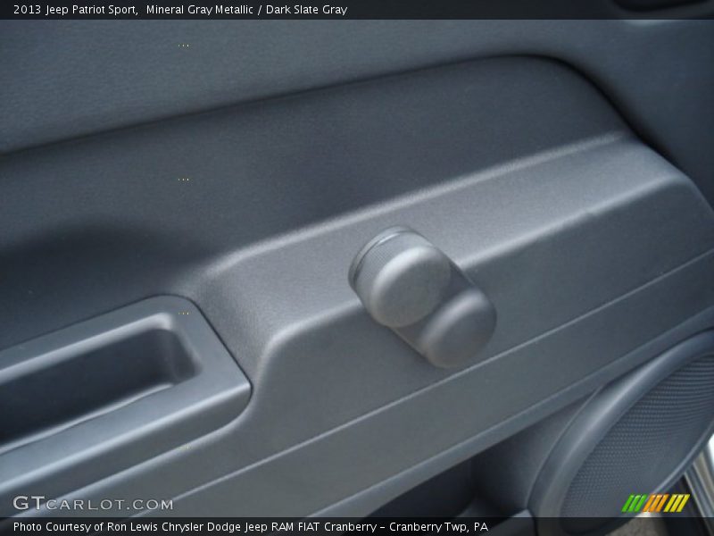 Mineral Gray Metallic / Dark Slate Gray 2013 Jeep Patriot Sport