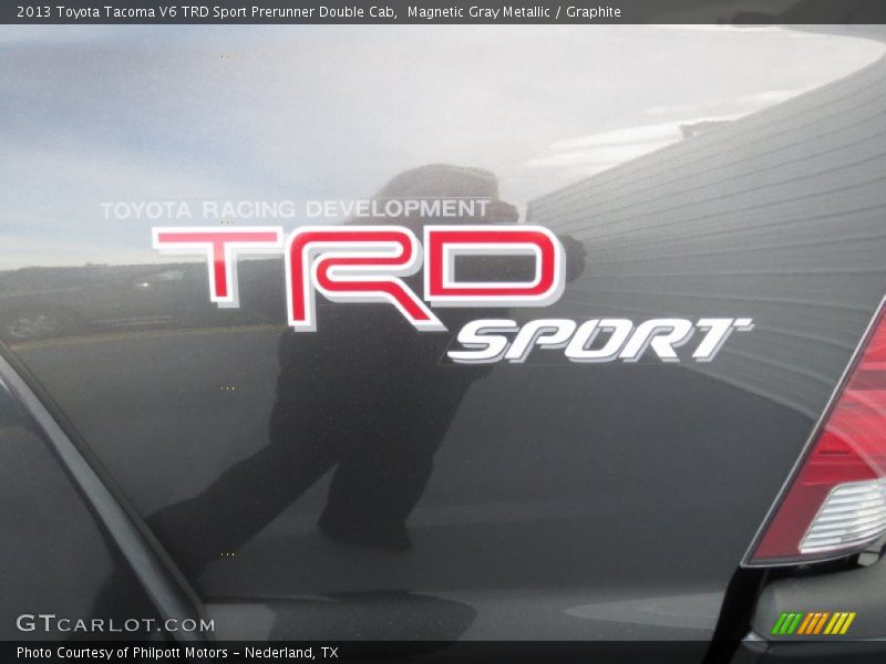 Magnetic Gray Metallic / Graphite 2013 Toyota Tacoma V6 TRD Sport Prerunner Double Cab