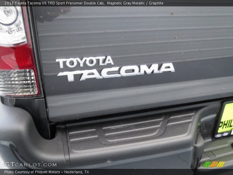 Magnetic Gray Metallic / Graphite 2013 Toyota Tacoma V6 TRD Sport Prerunner Double Cab