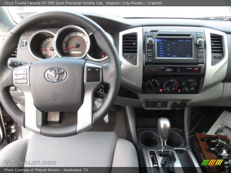 Magnetic Gray Metallic / Graphite 2013 Toyota Tacoma V6 TRD Sport Prerunner Double Cab