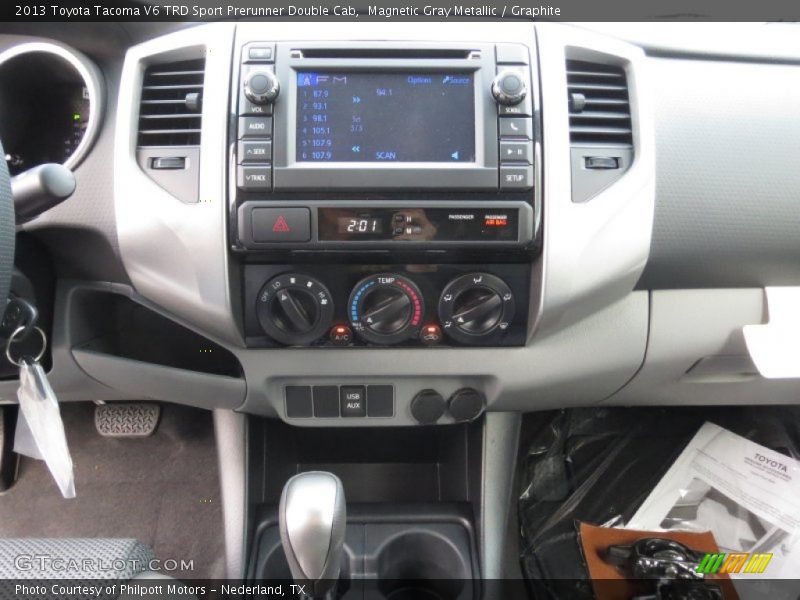 Magnetic Gray Metallic / Graphite 2013 Toyota Tacoma V6 TRD Sport Prerunner Double Cab