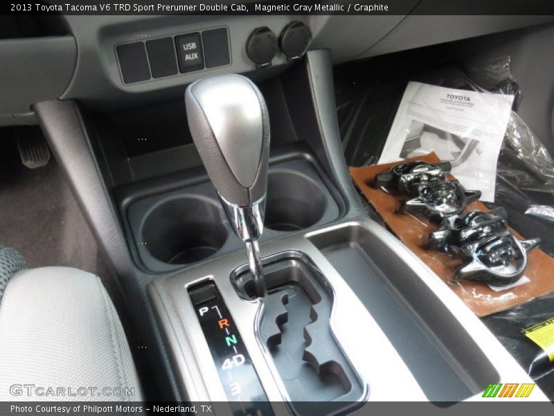 Magnetic Gray Metallic / Graphite 2013 Toyota Tacoma V6 TRD Sport Prerunner Double Cab