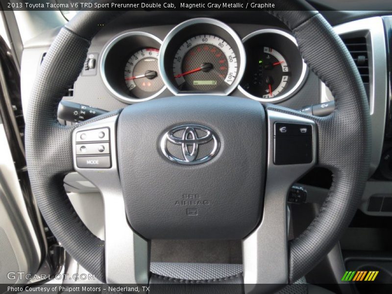 Magnetic Gray Metallic / Graphite 2013 Toyota Tacoma V6 TRD Sport Prerunner Double Cab
