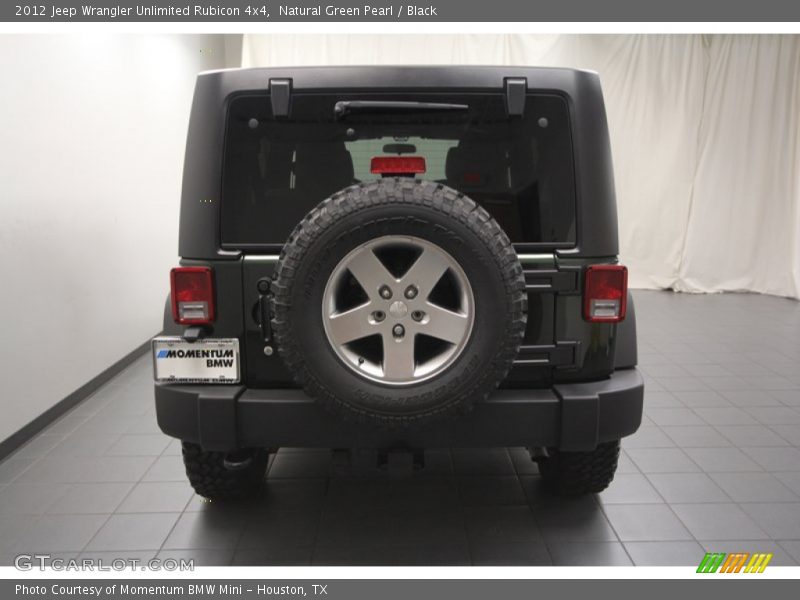 Natural Green Pearl / Black 2012 Jeep Wrangler Unlimited Rubicon 4x4
