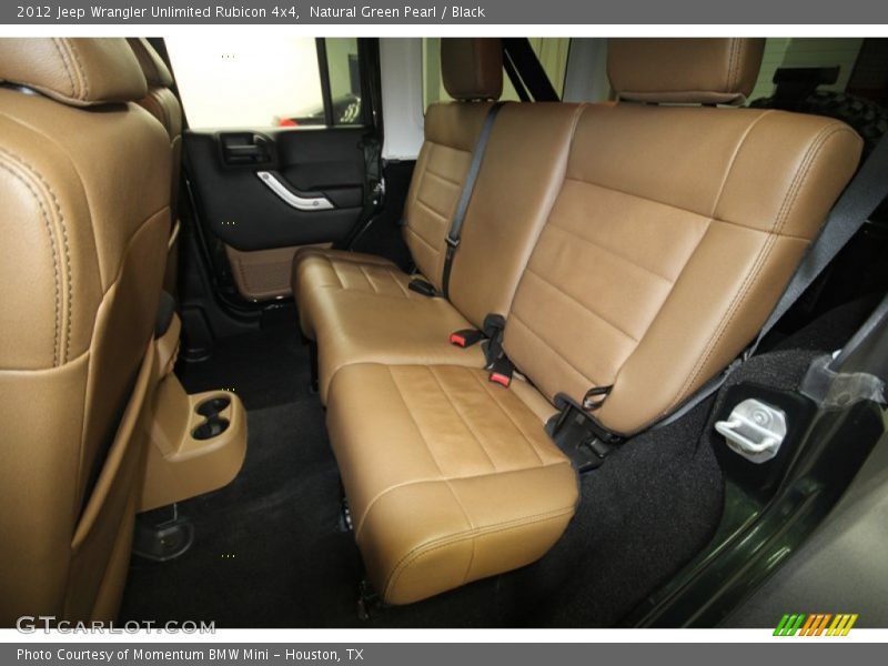 Natural Green Pearl / Black 2012 Jeep Wrangler Unlimited Rubicon 4x4