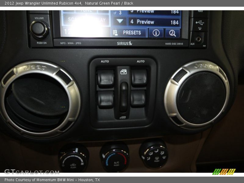 Natural Green Pearl / Black 2012 Jeep Wrangler Unlimited Rubicon 4x4