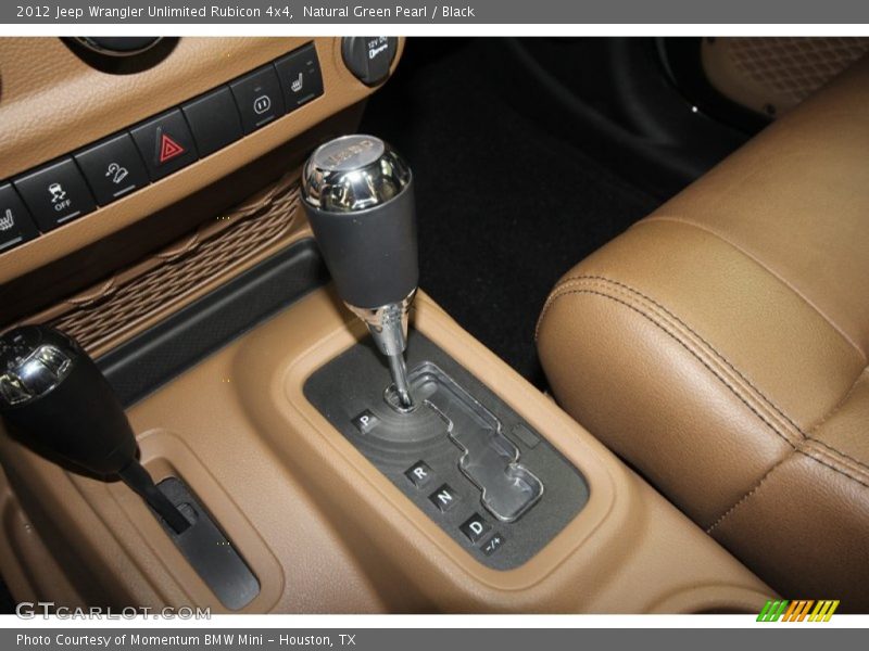 Natural Green Pearl / Black 2012 Jeep Wrangler Unlimited Rubicon 4x4