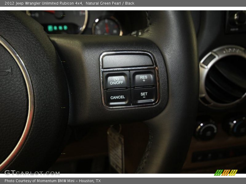 Natural Green Pearl / Black 2012 Jeep Wrangler Unlimited Rubicon 4x4