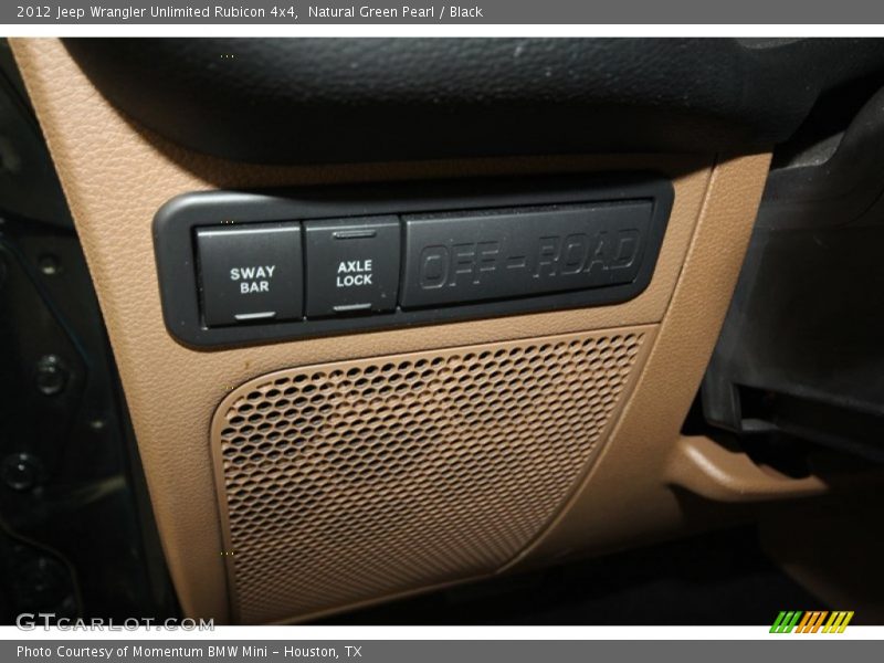 Natural Green Pearl / Black 2012 Jeep Wrangler Unlimited Rubicon 4x4