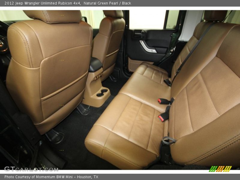 Natural Green Pearl / Black 2012 Jeep Wrangler Unlimited Rubicon 4x4