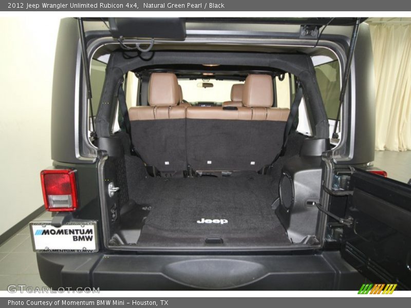 Natural Green Pearl / Black 2012 Jeep Wrangler Unlimited Rubicon 4x4