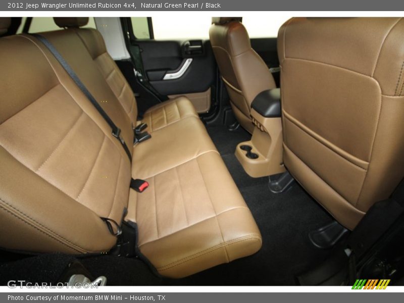 Natural Green Pearl / Black 2012 Jeep Wrangler Unlimited Rubicon 4x4