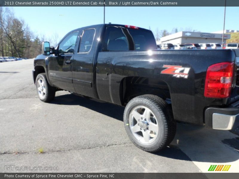 Black / Light Cashmere/Dark Cashmere 2013 Chevrolet Silverado 2500HD LTZ Extended Cab 4x4