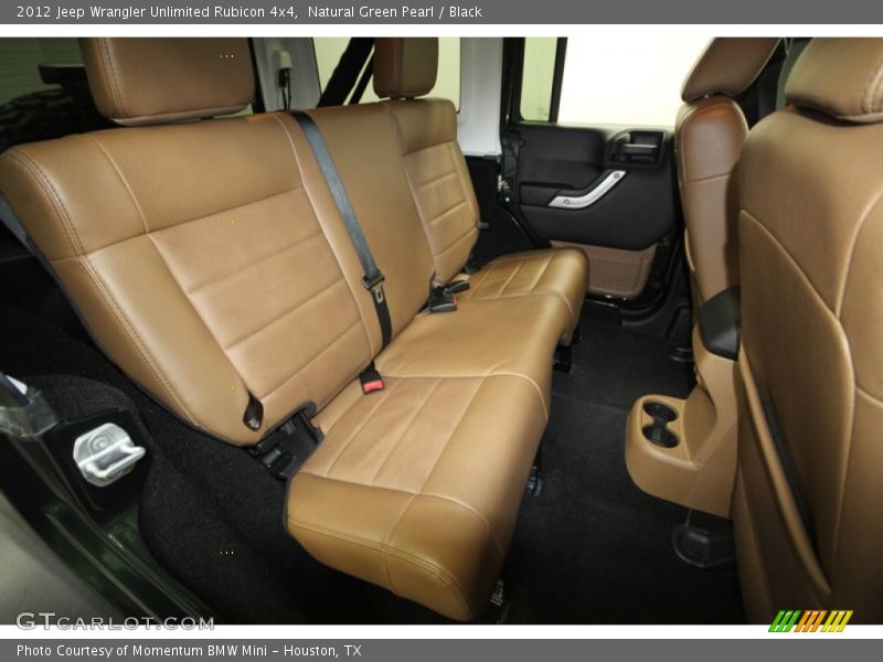 Natural Green Pearl / Black 2012 Jeep Wrangler Unlimited Rubicon 4x4
