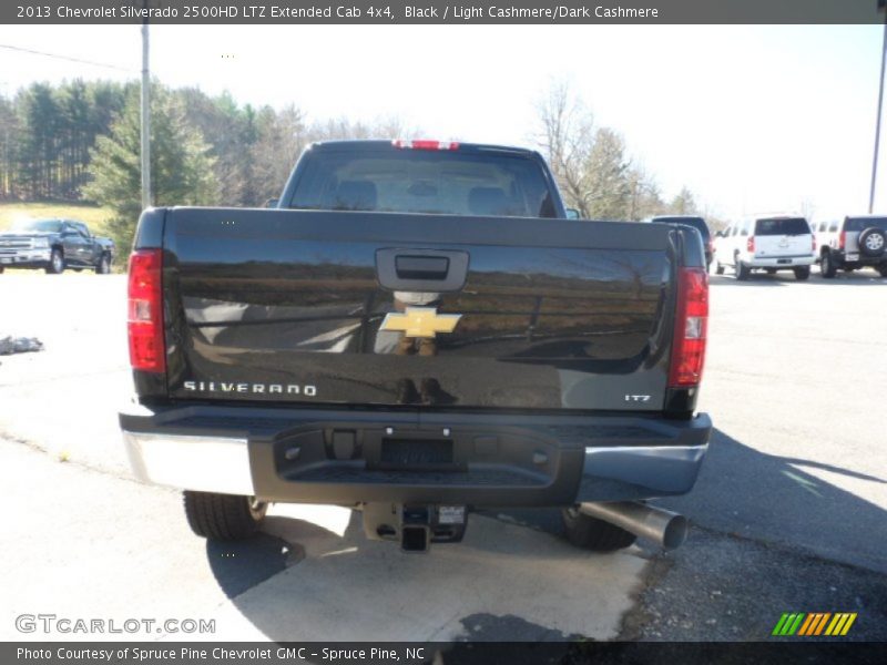 Black / Light Cashmere/Dark Cashmere 2013 Chevrolet Silverado 2500HD LTZ Extended Cab 4x4