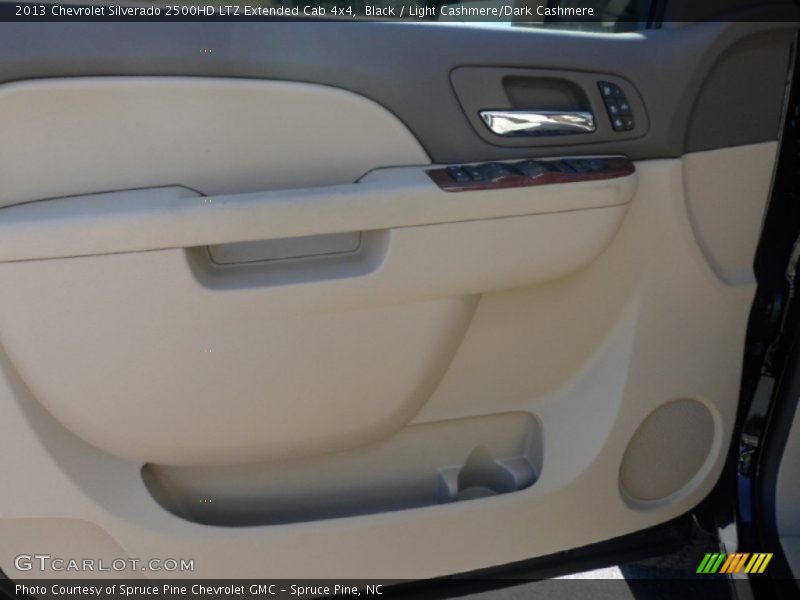 Black / Light Cashmere/Dark Cashmere 2013 Chevrolet Silverado 2500HD LTZ Extended Cab 4x4