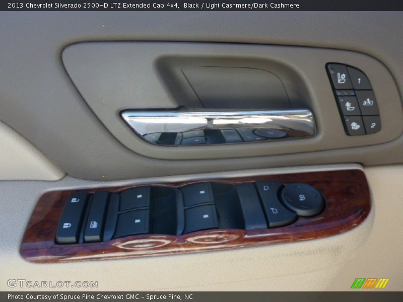 Black / Light Cashmere/Dark Cashmere 2013 Chevrolet Silverado 2500HD LTZ Extended Cab 4x4