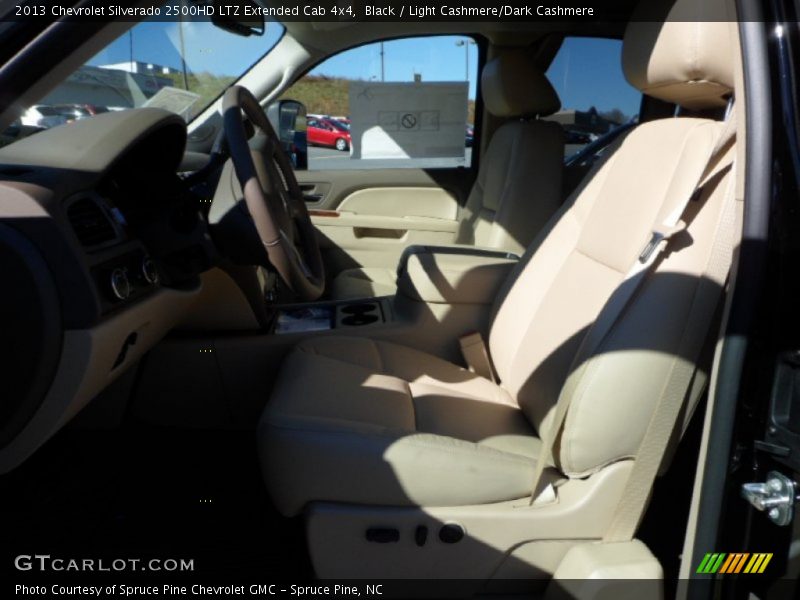Black / Light Cashmere/Dark Cashmere 2013 Chevrolet Silverado 2500HD LTZ Extended Cab 4x4