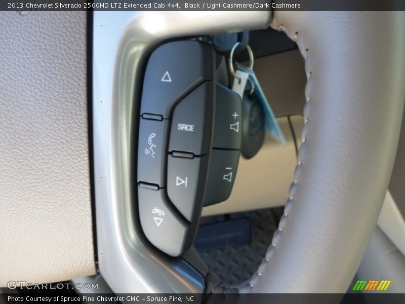 Black / Light Cashmere/Dark Cashmere 2013 Chevrolet Silverado 2500HD LTZ Extended Cab 4x4