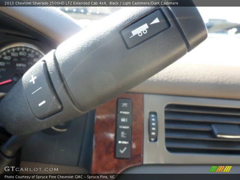 Black / Light Cashmere/Dark Cashmere 2013 Chevrolet Silverado 2500HD LTZ Extended Cab 4x4