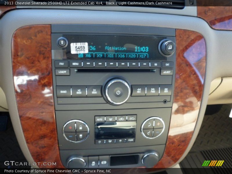 Black / Light Cashmere/Dark Cashmere 2013 Chevrolet Silverado 2500HD LTZ Extended Cab 4x4