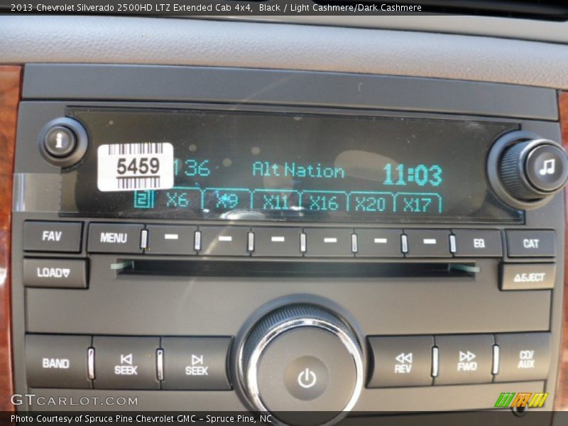 Black / Light Cashmere/Dark Cashmere 2013 Chevrolet Silverado 2500HD LTZ Extended Cab 4x4