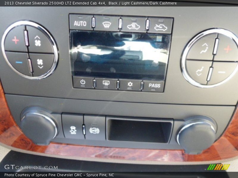 Black / Light Cashmere/Dark Cashmere 2013 Chevrolet Silverado 2500HD LTZ Extended Cab 4x4