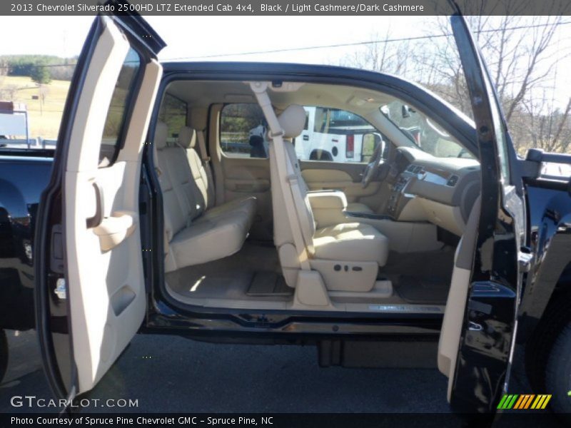 Black / Light Cashmere/Dark Cashmere 2013 Chevrolet Silverado 2500HD LTZ Extended Cab 4x4