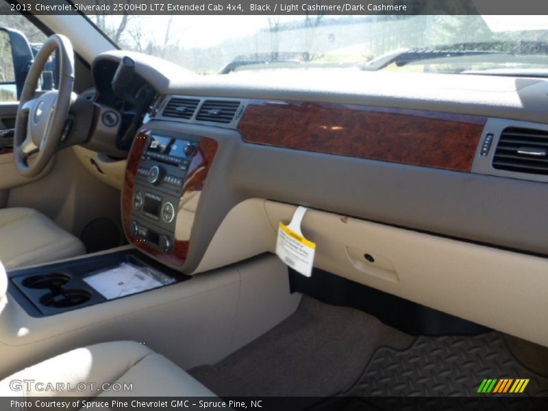 Black / Light Cashmere/Dark Cashmere 2013 Chevrolet Silverado 2500HD LTZ Extended Cab 4x4