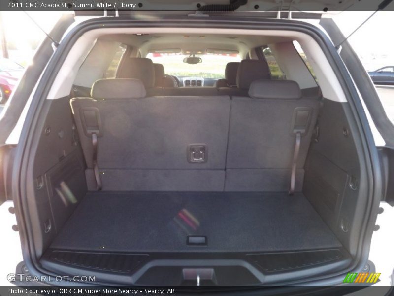 Summit White / Ebony 2011 GMC Acadia SL