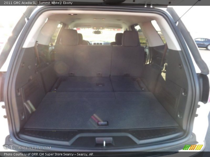 Summit White / Ebony 2011 GMC Acadia SL