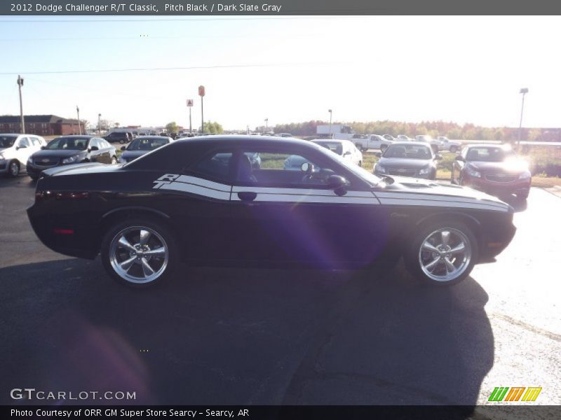 Pitch Black / Dark Slate Gray 2012 Dodge Challenger R/T Classic