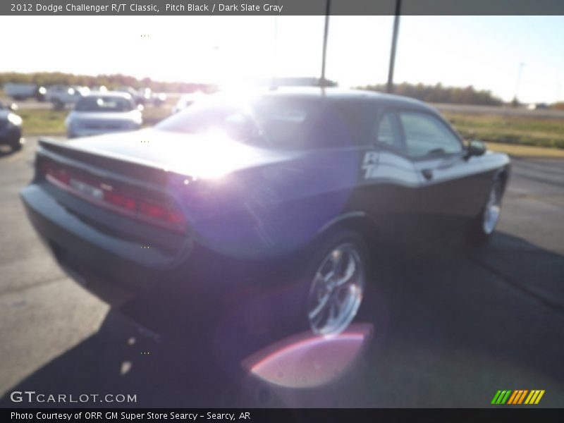 Pitch Black / Dark Slate Gray 2012 Dodge Challenger R/T Classic