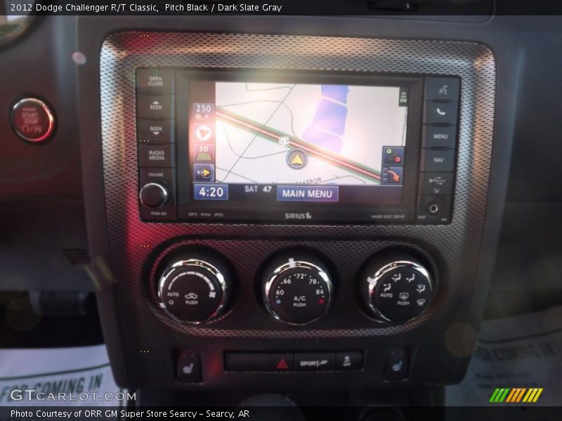 Pitch Black / Dark Slate Gray 2012 Dodge Challenger R/T Classic