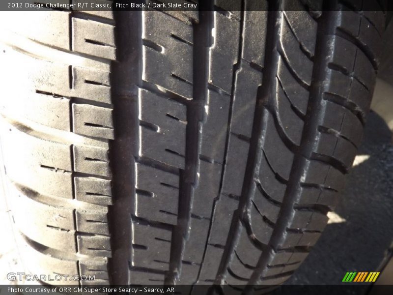 Pitch Black / Dark Slate Gray 2012 Dodge Challenger R/T Classic