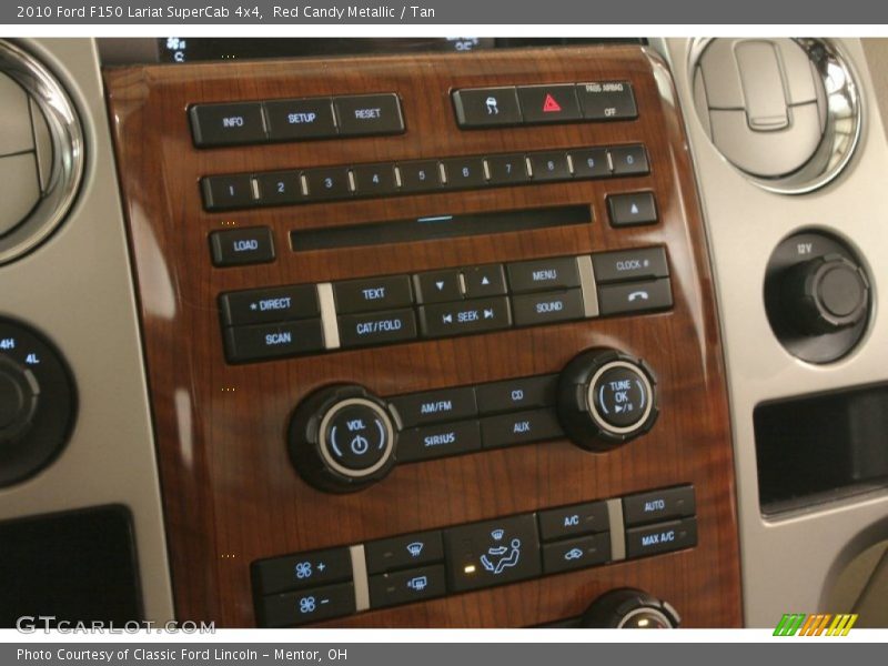 Controls of 2010 F150 Lariat SuperCab 4x4