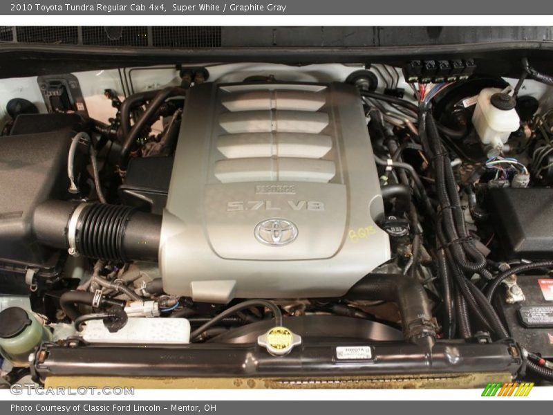  2010 Tundra Regular Cab 4x4 Engine - 5.7 Liter i-Force DOHC 32-Valve Dual VVT-i V8