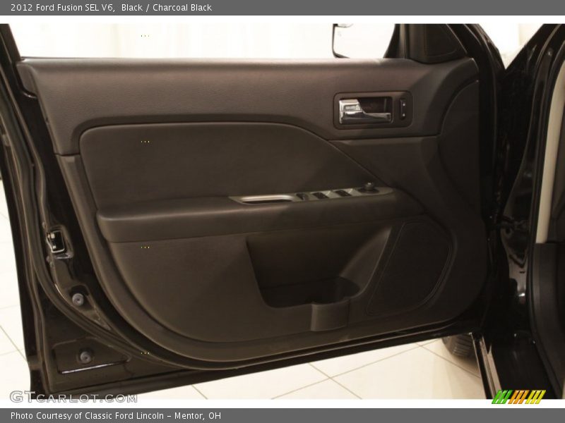 Black / Charcoal Black 2012 Ford Fusion SEL V6