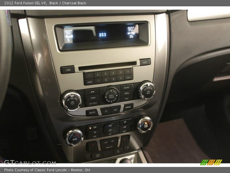 Black / Charcoal Black 2012 Ford Fusion SEL V6