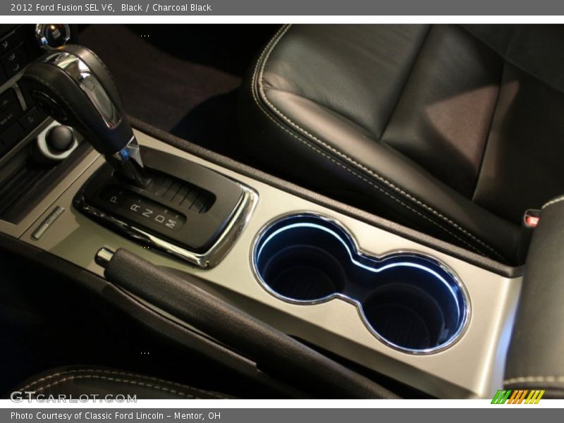 Black / Charcoal Black 2012 Ford Fusion SEL V6