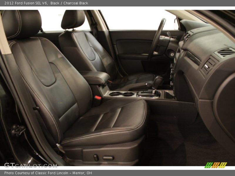 Black / Charcoal Black 2012 Ford Fusion SEL V6