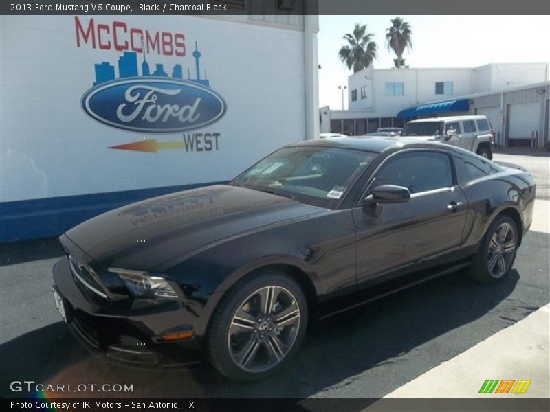Black / Charcoal Black 2013 Ford Mustang V6 Coupe