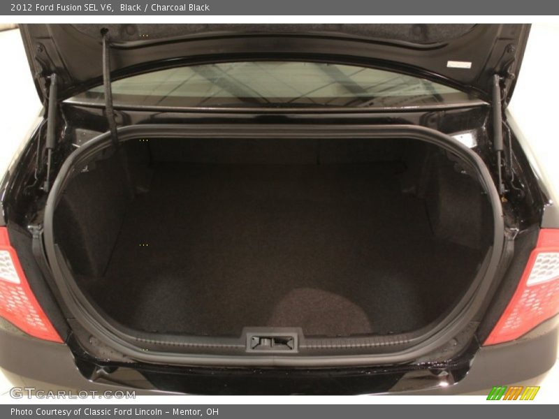 Black / Charcoal Black 2012 Ford Fusion SEL V6