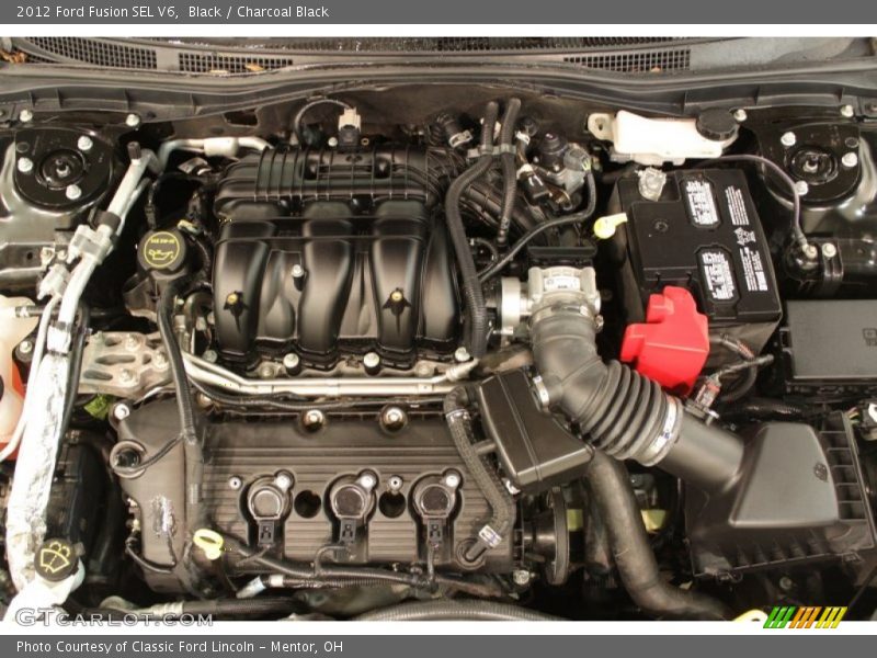 Black / Charcoal Black 2012 Ford Fusion SEL V6