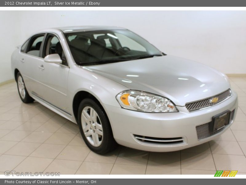 Silver Ice Metallic / Ebony 2012 Chevrolet Impala LT