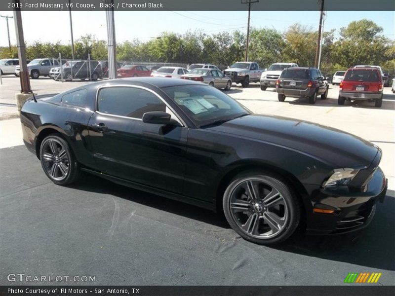 Black / Charcoal Black 2013 Ford Mustang V6 Coupe