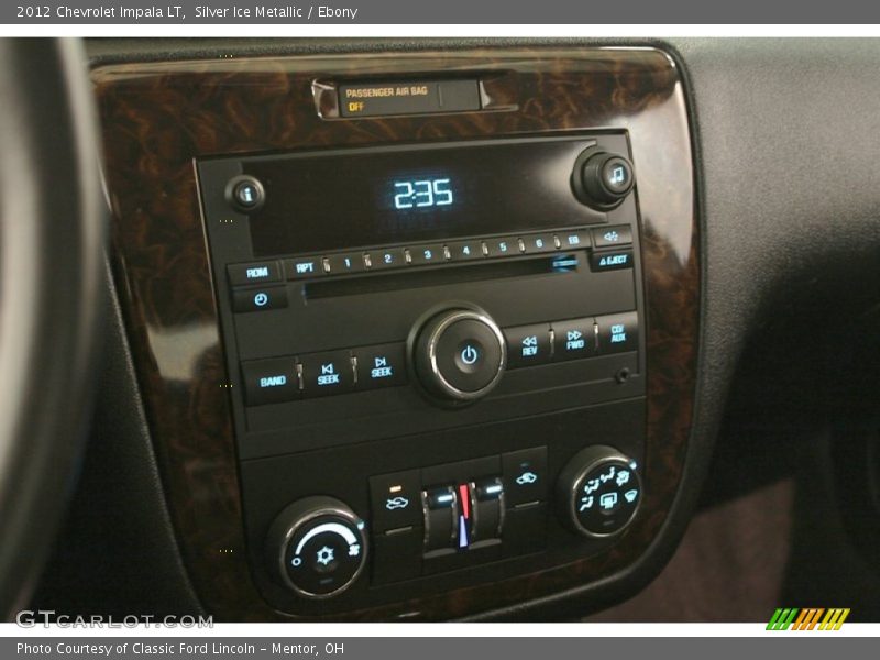 Silver Ice Metallic / Ebony 2012 Chevrolet Impala LT